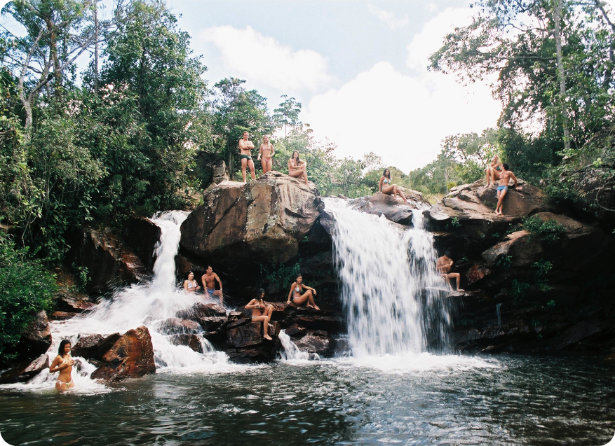 Águas Correntes Park Cascata e Cachoeira - Deja Por ai